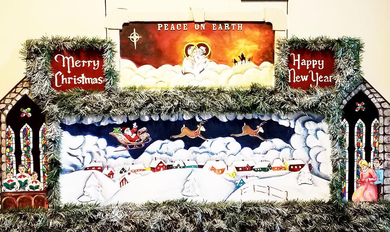 Meaderville Christmas displays